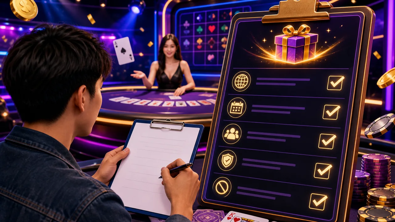 Đọc điều kiện ưu đãi và học luật bàn live: khuyến mãi cwin cần kiểm tra gì?